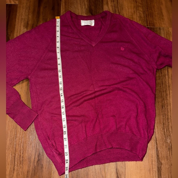 Vintage Christian Dior Vneck - Picture 13 of 15